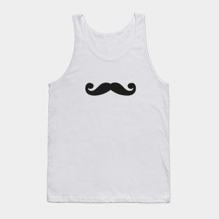 Protective Mask, White Mask With Mustache, Funny Mask, Gift For You Tank Top